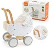 Viga Toys Wooden Doll Stroller with Gondola