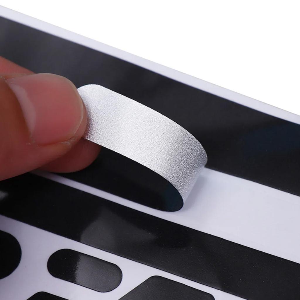 Helmet Warning Reflective Stickers Night Safety Driving Accessories Fluorescent Decorative Sticker Bicycle Moto Car Decal