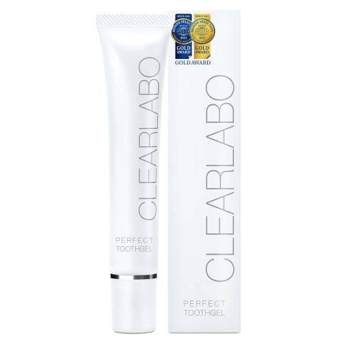 CLEARLABO Whitening Toothpaste, Gel, Toothpaste, Bad Breath Relief, Cavity Prevention, Interdental Brush, Made in Japan, 30g