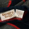 COUNTRY CRAFT 90s Acrylic Old Border Pattern Long Sleeve Sweater M Knit Men's Used