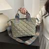 Designer Brand  Quilted Padded Large Tote Nylon Women Handbags Luxury Design Shoulder Crossbody Bags