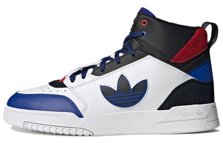 Adidas Originals Drop Step Mid Top Sneakers White/Black/Blue GW6188 36