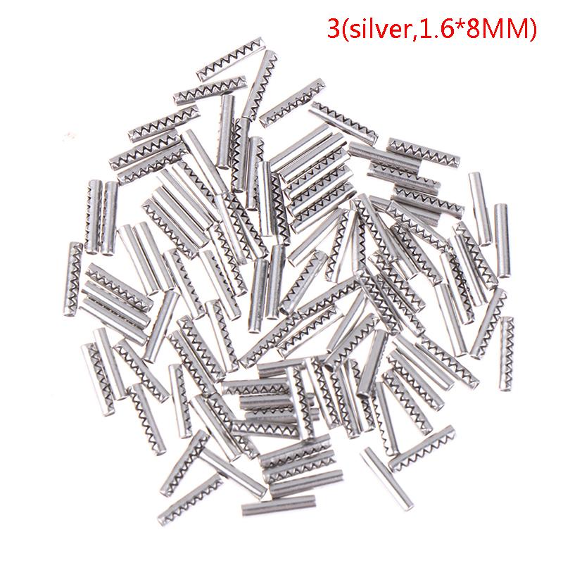 200 ks 1,6*8 mm 1,7*8 mm nerezová ocelová výklopná čepel dálkového klíče s pevným kolíkem, železné kolíky na klíče od auta