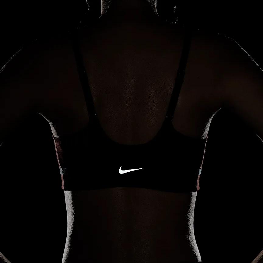 Nike Dri-Fit Convertible One Series Quick-Dry Soft Low-Intensity Support Sports Bra Women Underwear Dark-Team-Red HF5367-619