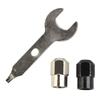 3pcs/Set M8x0.75mm Electric Grinding Chuck Rotary Tool Accessories With Wrench Keyless Faster Bit Swaps Dremel Rotary Tools