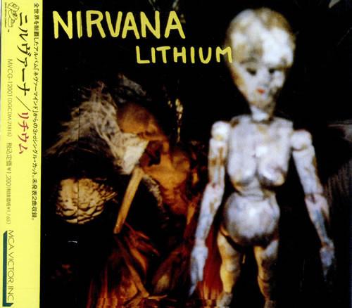CD NIRVANA  Lithium MVCG12001 DGC Sub Pop 1992 Japan ObiRock Used