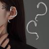 Snake Ear Cuff 46024 Pcs Unisex Clip Shape Polished Alloy