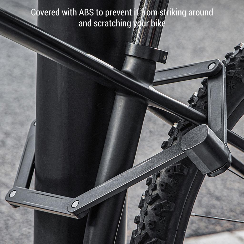 Folding Anti Theft Bicycle Lock Foadable Bike Security Lock with Mounting Bracket
