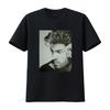 George Michael Careless Whisper Camiseta de Algodón Ultra vintage Lavada moda Transpirable Suave gráfica Cómoda Casual Ligeramente
