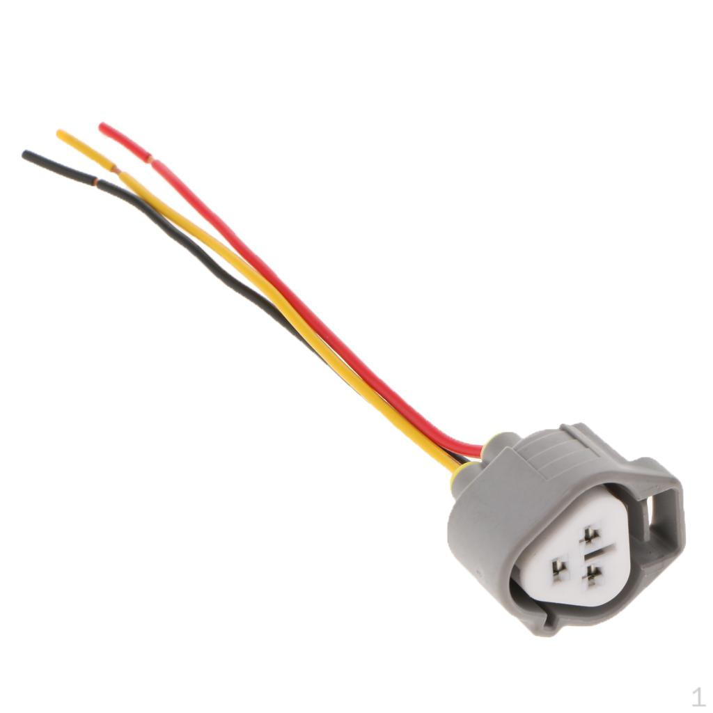 

3 Pin Way Waterproof Connector Wire Terminal Plug Gray for Car Truck
