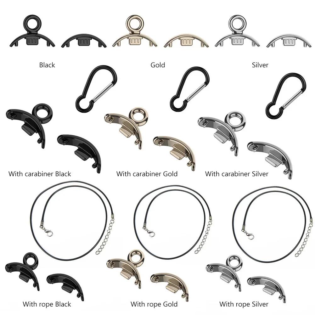 Pendant Necklace For Xiaomi Mi Band 8 Watch Hanging Chain Neck Bracelet Strap For mi band 9 Stainless Steel Metal Chain Buckle