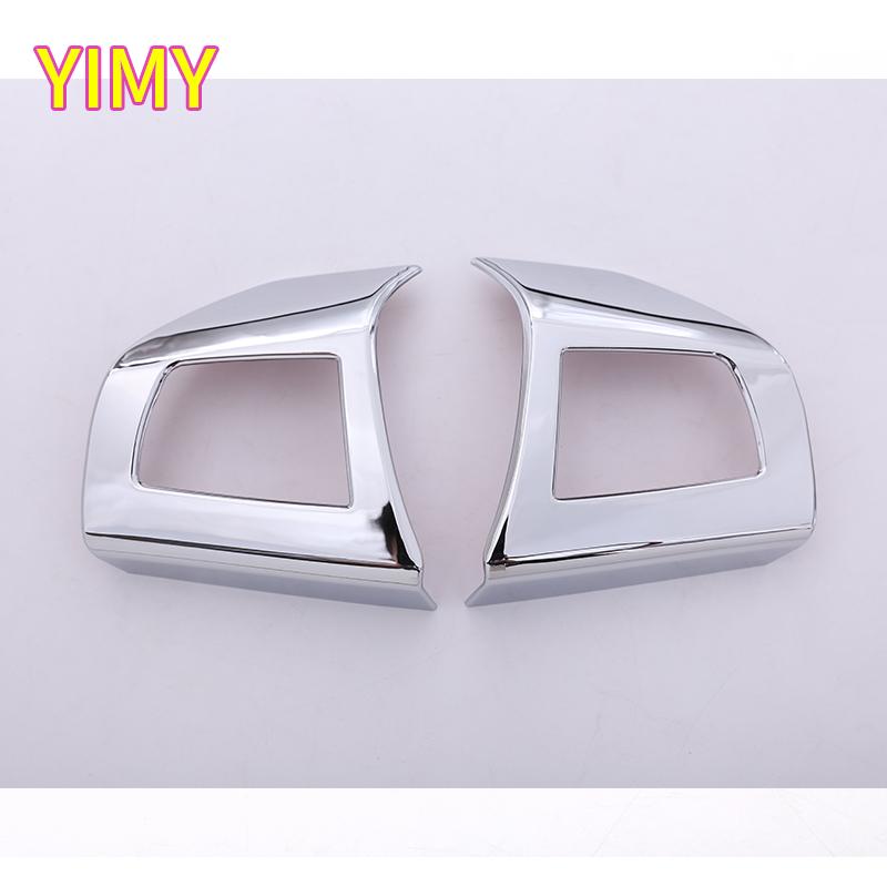 ABS Plastic Carbon Fiber Car Steering Wheel Button Frame Decorative Stickers Suitable for Maserati Levante Ghibli Quattroporte