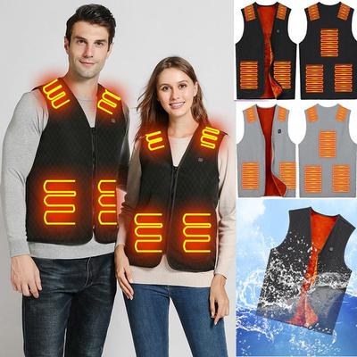 7 Zones Heated Jacket Heated Vest Clothing Heated Jackets Men Woman Electric Heated Jacket Clothing Usb Winter Jacket Heating