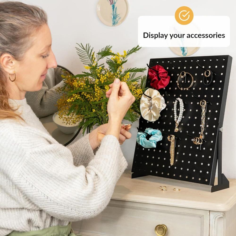 Decoration Jewelry Retail Display Rack Tabletop Display Organizer  For Selling Accessories