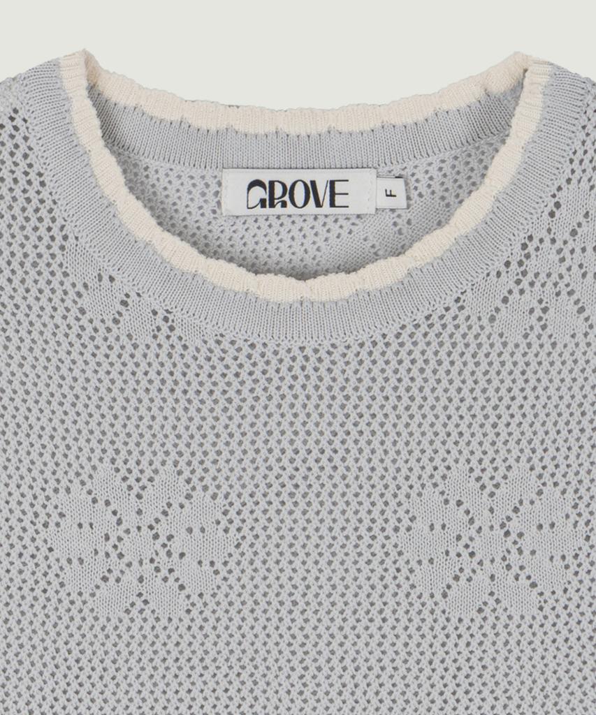 GROVE Daisy Knit Top (Grey)