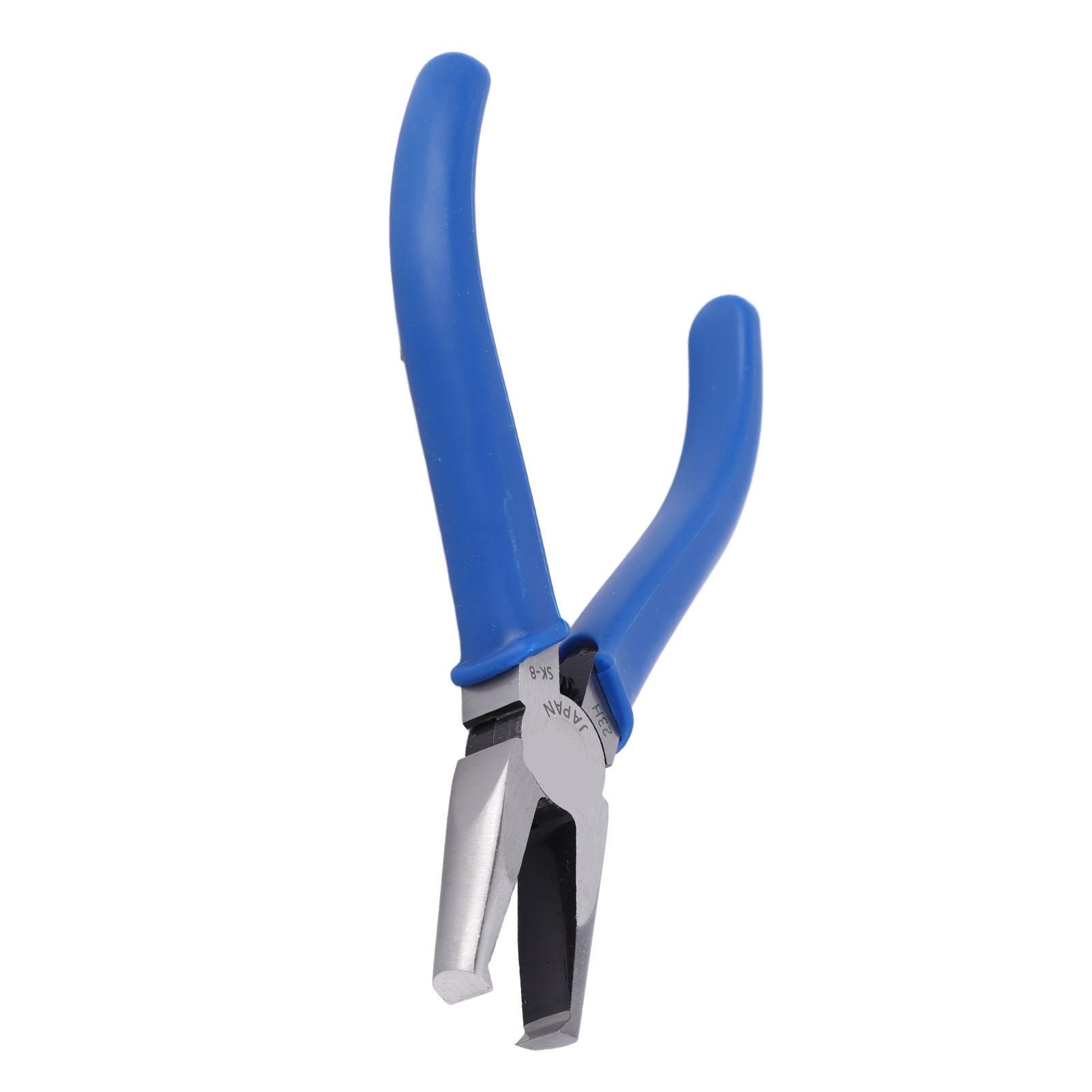 

5.3in Soft Wire Pliers Ergonomic Handle Accurate Cutting Portable Micro Nipper Wire Cutter for Metal Wires