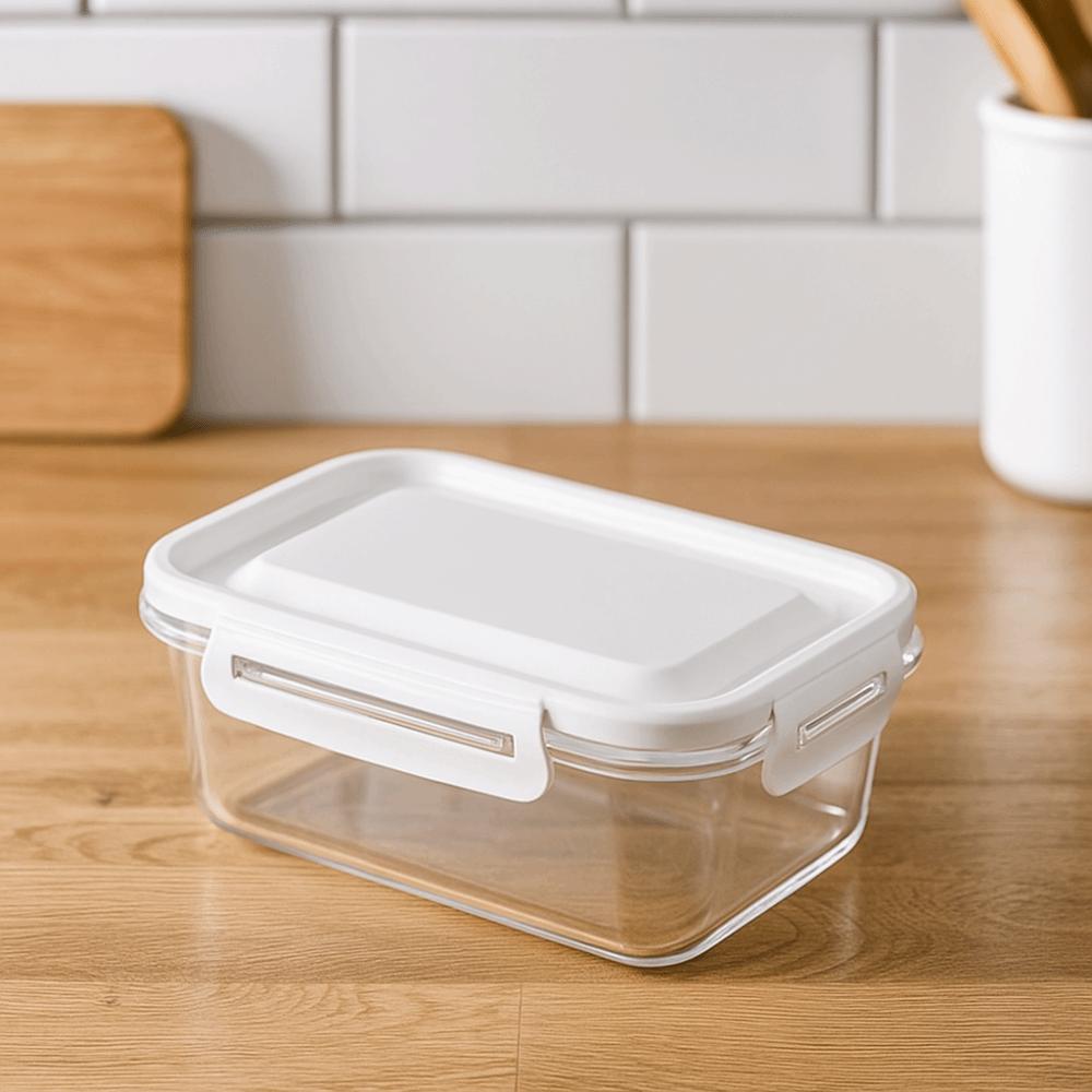 6pcs Leak-proof Food Storage Box Transaparent Food Container Fresh-keeping Box  Snack