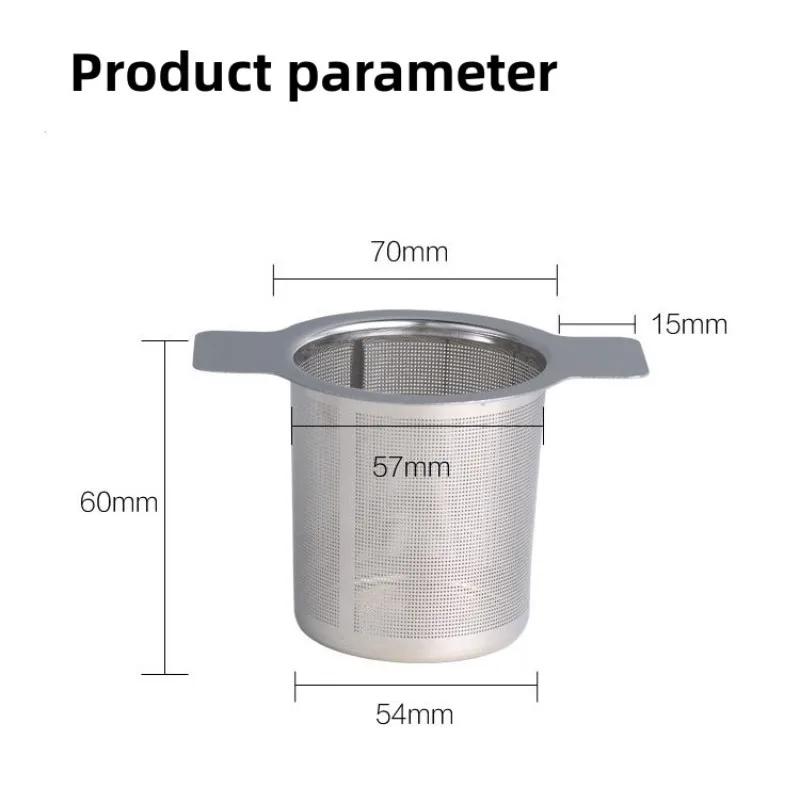 Stainless Steel Tea Leak Filter Reusable Tea Infuser Tea Strainer Metal Spice Filter Home Tea-making Tool Teapot Accessories