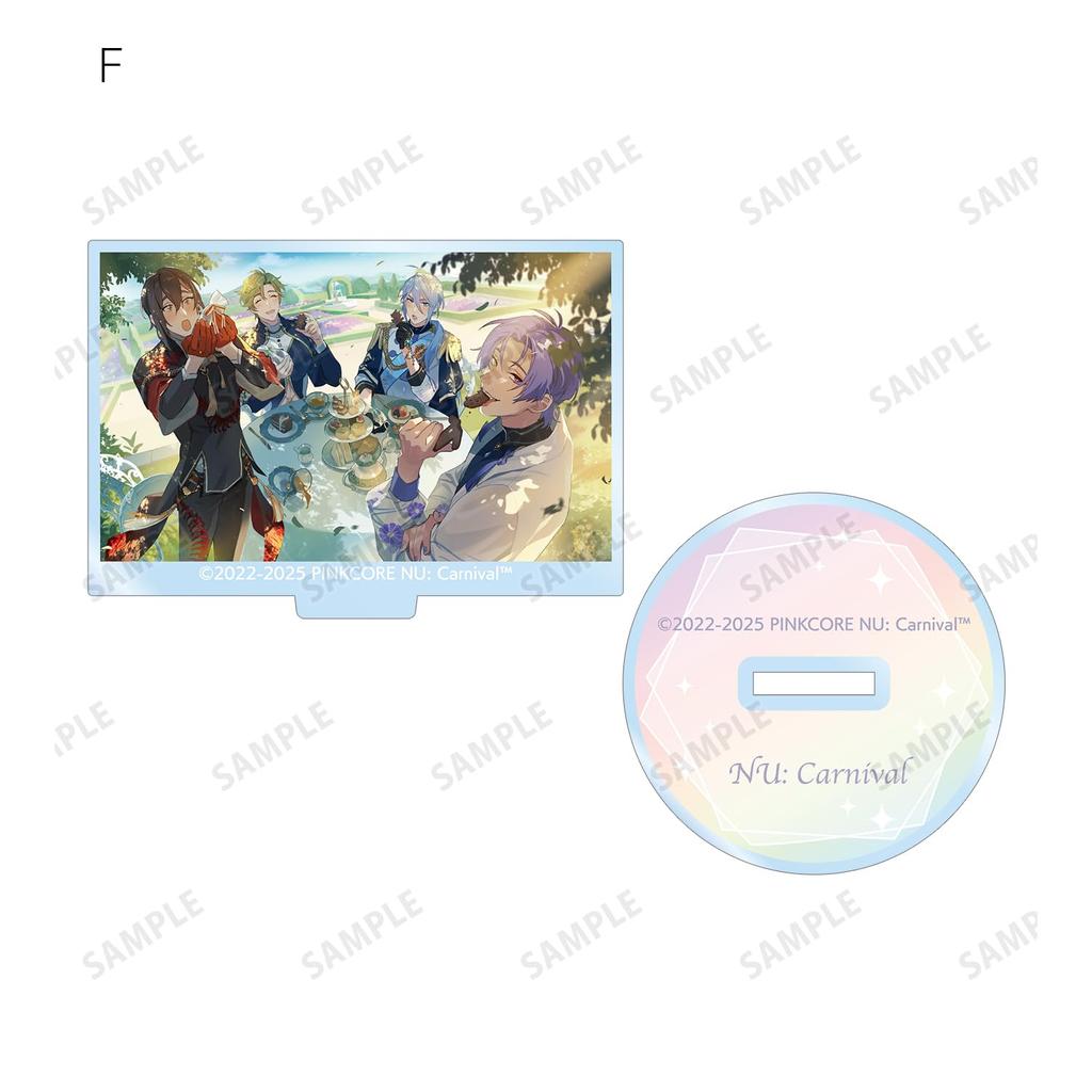 NU Carnival Trading Color Illustration Acrylic Stands of (Box 10)