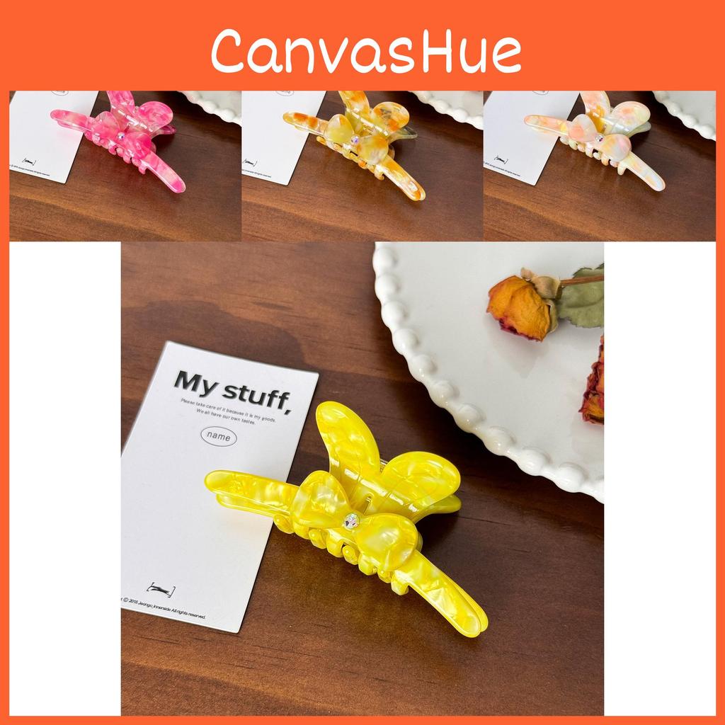 Adorable Korean Style Rabbit Ear Hair Clip With Sparkling Rhinestones In Multiple Colors