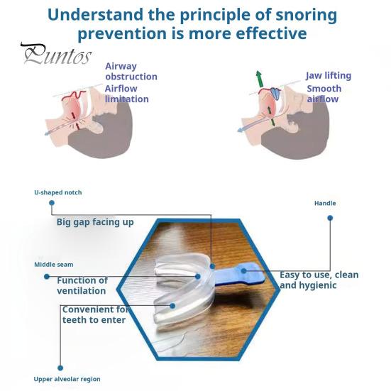 Anti-Schnarch-Mundstück, verstellbar, BPA-frei, latexfrei, für Männer und Frauen, universell, besserer Schlaf, Anti-Schnarch-Mundschutz