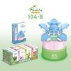 Children'S Educational Small Particle Mosaic Building Block Flower 104 Series 32 Potted Plant Simulation Rose Succulent Building Block Toy