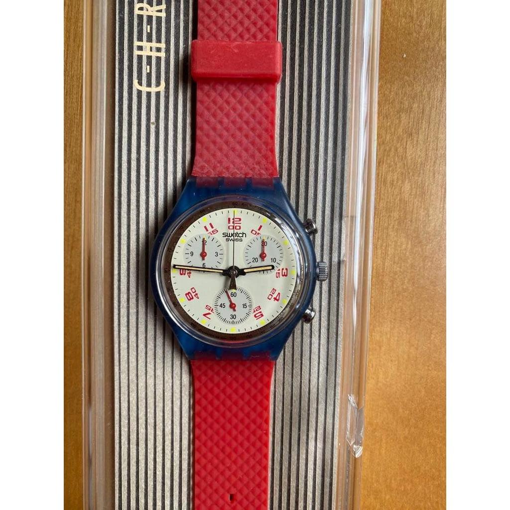 Used Swatch Chronograph Watch JFK Vintage