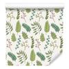 Green Delicate Leaves Wallpaper for Living Room and Bedroom 50x1000