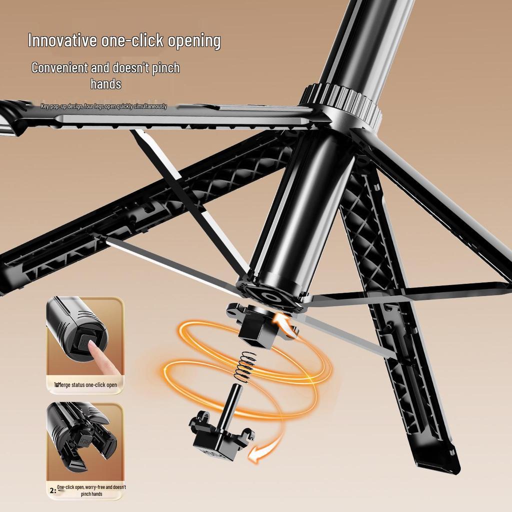 Y170 Bluetooth Selfie Stick & Tripod: Extendable, Stable Aluminum for Live Streaming with Camera Mount