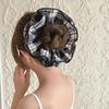 Elegant Four-Layer Lace Plaid Hair Tie – Stylish Hair Accessory for Women