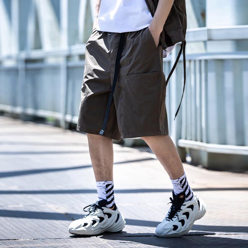 AOGZ Men s Functional Cargo Shorts L