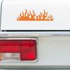 GORGECRAFT 4 Styles Flame Reflective Sticker Vinyl Racing Sports Flame Stripe Decal Waterproof Reflective Car Stickers for Golf Cart Off-Road