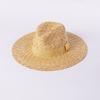 Spring and summer new fashion casual multi-color webbing big eaves straw grass jazz hat outdoor beach shade Internet celebrity straw hat