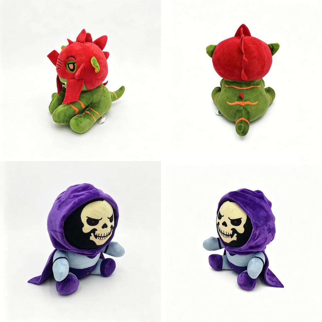 Masters Of The Universe Plush Toy Skeletor Stuffed Animal For Kids And Collectors