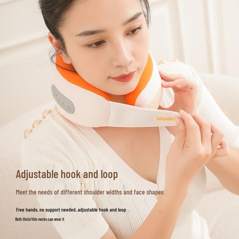 Misida Rechargeable 3D Neck Massage Pillow CN plug (adapter included)