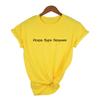 Russian Letter Print T Shirt For Women Summer Clothes Shirts Casual Graphic Tees Harajuku Female Round