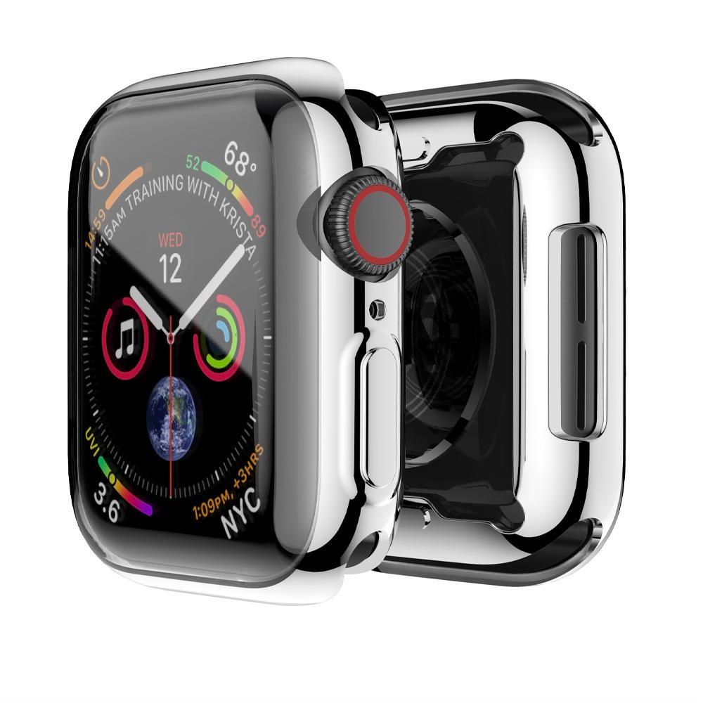 Screen Protector For Apple Watch Case 9 8 45mm 41mm 44MM 40MM TPU bumper Cover 42mm 38MM accessories Apple watch series 7 SE 6 3