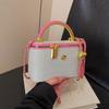 2025 Luxury Fashion Denim Women's Small Square Bag Designer Ladies Chain Crossbody Bags Leisure British Style Handbags