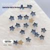 50 Pcs Nail Art Rhinestones: Irregular Shapes, Small Size, Starfish & Pentagram Mix