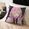 Anime Character Mitsuri Kanroji Pillow Cushion Cover Pillowcase Living Room Sofa Home Decor Customized