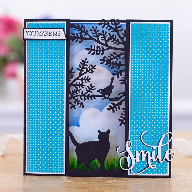 Taglio Del Gatto Animal Metallo Punzonatura Modelli Di Goffratura - Foto 9