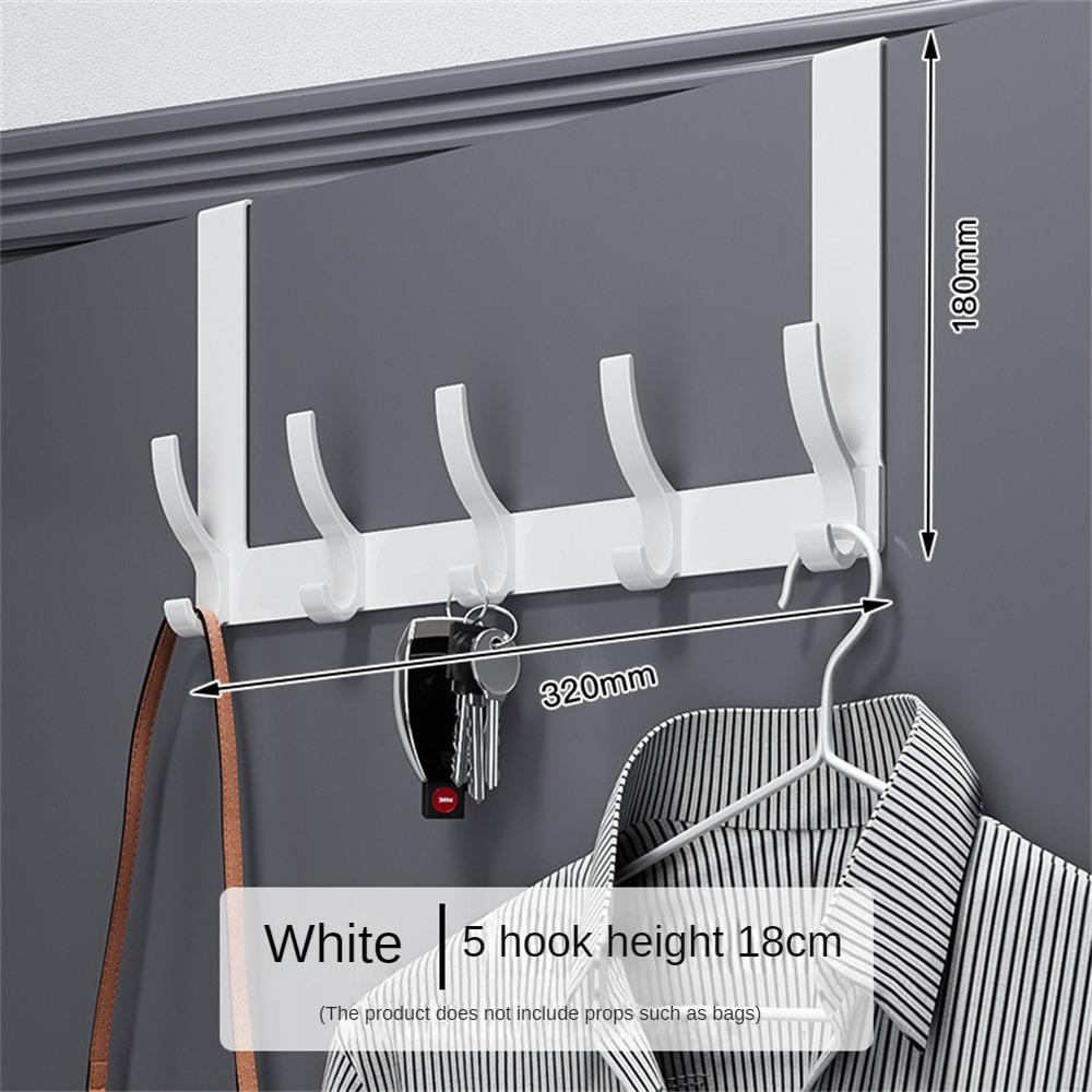 7/6/5 cârlige peste ușă, acasă, baie, organizator, suport haine, pălărie, cuier prosoape