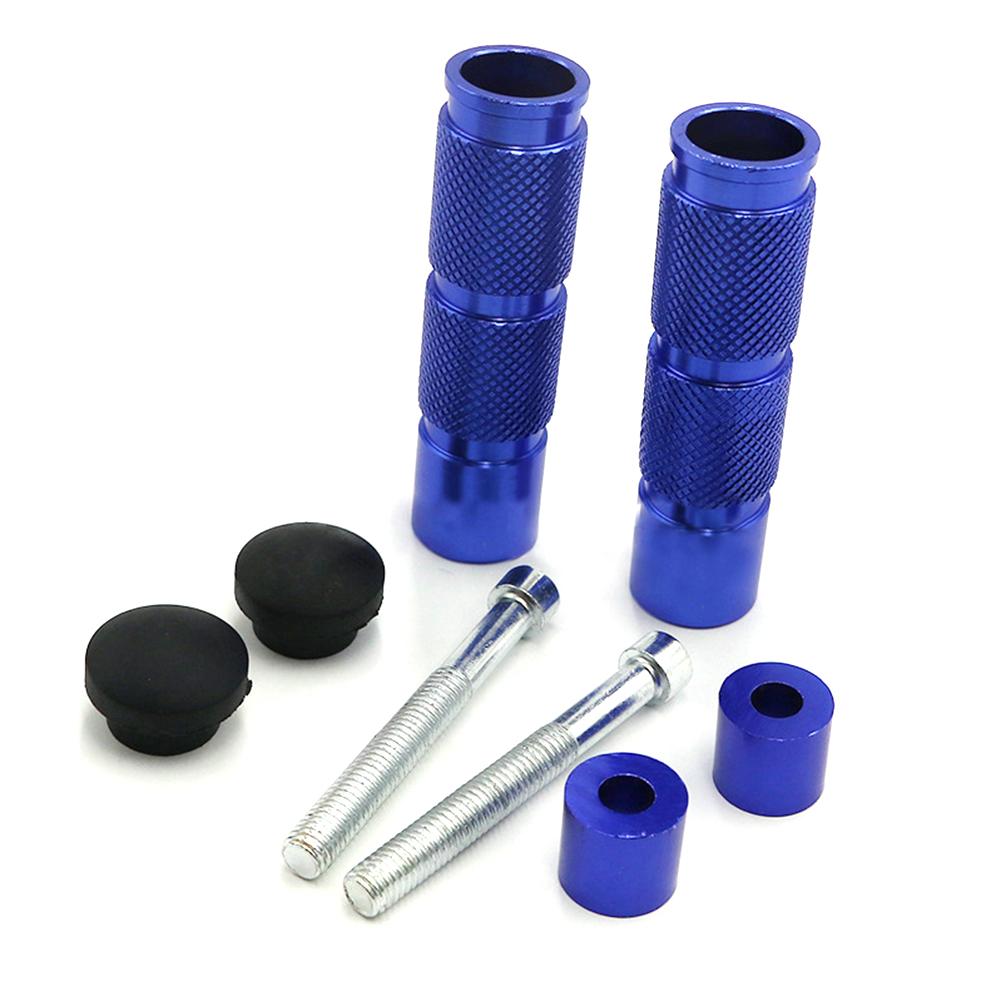 Universal Motorcycle Aluminum Footrests Foot Pegs Pedals Off-Road Platform Footpegs For Honda Kawasaki Yamaha KTM Suzuki