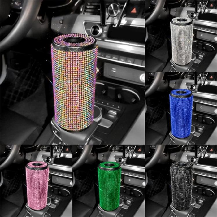 Crystal Tissue Holder for Car Multifunction  Napkins Box Crystal Tissue Holder for Apartments Dormitories & Restaurants