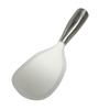Stainless Steel Handle Silicone Rice Spoon Non-stick Rice Paddle Kitchen Tableware Rice Scoop  Home