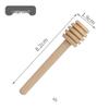 Beech Wood Honey Dipper Stick for Stirring and Liquid Extraction