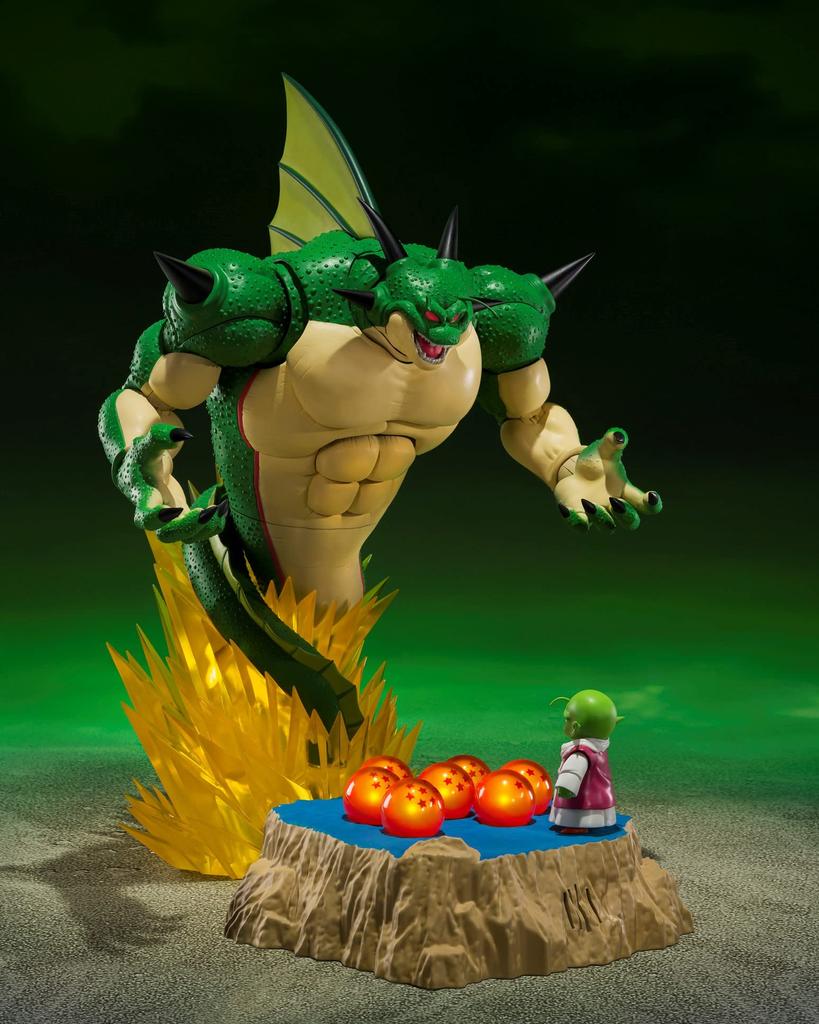 Tamashii Nations Dragon Ball Z Porunga Dende Luminous Set Bandai Spirits Multicolor & (Genuine Shenron!!) S.H.Figuarts