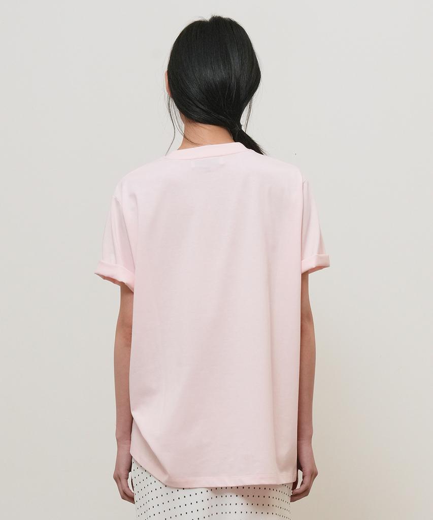 GENERALIDEA Food Market Artwork Short Sleeve T-Shirt [Pink] / Gf2Lts541