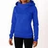Women's Casual Fashion Sweatshirt Solid Color Hooded Sweatshirt