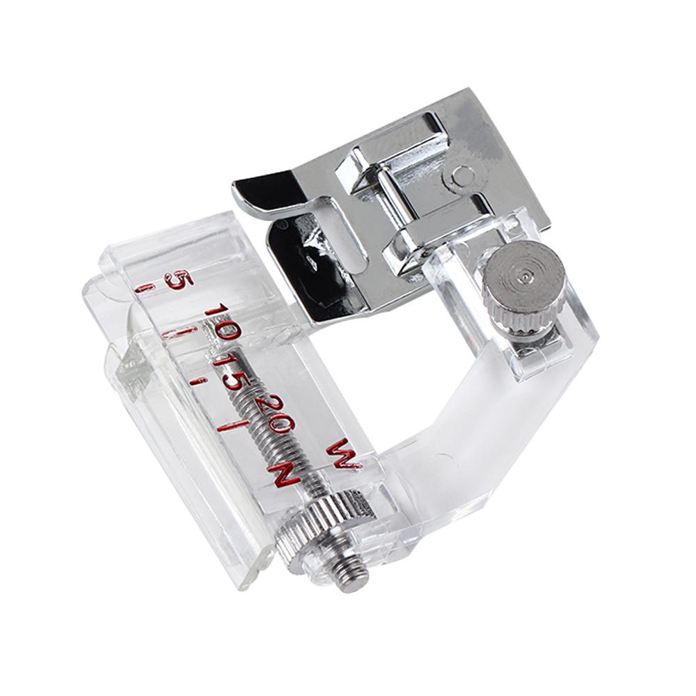 High Quality Adjustable Attachment Bias Tape Binding Foot Sewing Machine Accessories Presser Foot
